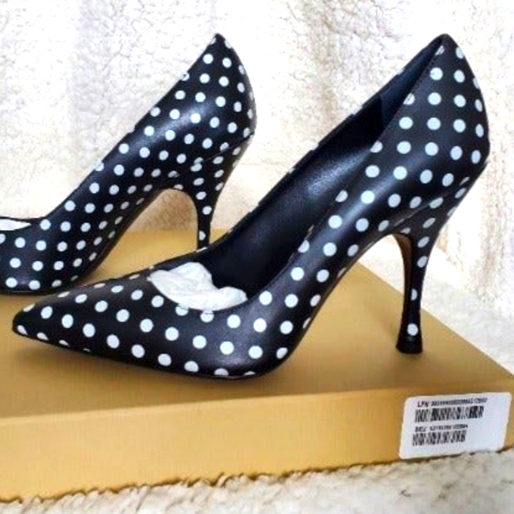 Michael Kors polka dot pump, size 38, NewInBox